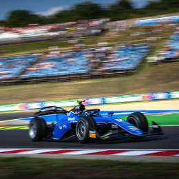 F2: Colapinto fue P13 en una Feature Race en Hungría en la que dominó la estrategia