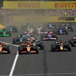 F1: la polémica largada entre Verstappen y Norris, desde otro ángulo