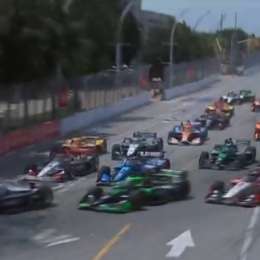 La caótica largada de la IndyCar en el Grand Prix de Toronto