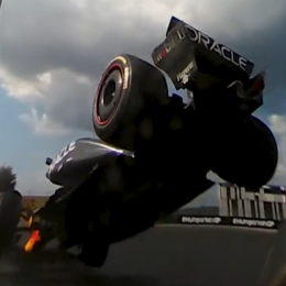 F1: imágenes inéditas del incidente entre Hamilton y Verstappen en Hungría