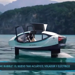 ‘The Bubble’: el disruptivo taxi volador acuático