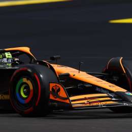 F1: Norris-Piastri y McLaren dominaron la segunda práctica del GP de Bélgica