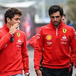 F1: Leclerc y Sainz anticipan un difícil GP de Bélgica tras la actividad del viernes