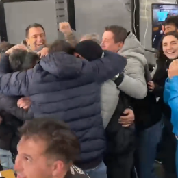 TC: ¡Explotó el Canning Motorsports! El festejo tras el triunfo de Álvarez