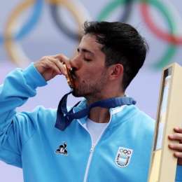 TC: Ortelli felicitó al Maligno Torres tras la medalla de oro en París 2024