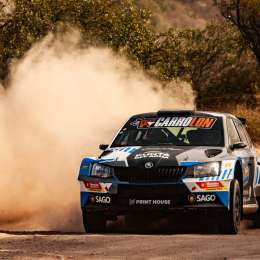 Rally de San Luis: Baldoni volvió y dominó el Shakedown