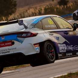 TCR South America: Casella fue la referencia en el primer entrenamiento