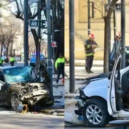 Accidente fatal en La Plata: cruzó en rojo, chocó y mató a una mujer de 41 años