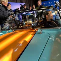 EXCLUSIVO: Franco Colapinto aceleró el Cobra en el Gulf Tour Buenos Aires