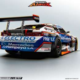 TC: Alaux mostró el diseño de su nuevo Chevrolet Camaro