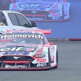 TC en Buenos Aires: Mariano Werner sufrió problemas en el motor de su Mustang