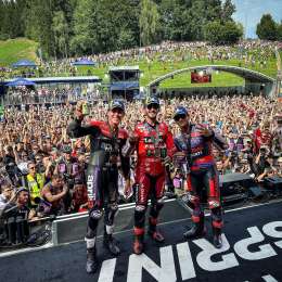 MotoGP: Bagnaia triunfó en el Sprint en Austria y  lidera el campeonato con Martín