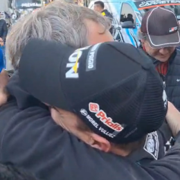 TC en Buenos Aires: el emotivo abrazo de Chapur con Giustozzi