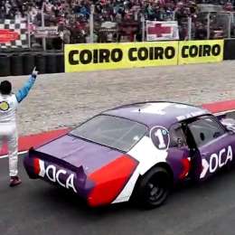 TC en Buenos Aires: Marcos Di Palma manejó el auto de Traverso y saludó a la hinchada de Chevrolet