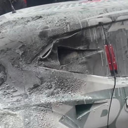 TC en Buenos Aires: ¡Impactante! Así quedó el auto de Mazzacane después del incendio