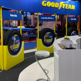 Goodyear presentó dos nuevos neumáticos para camiones y anticipó una flamante línea de productos