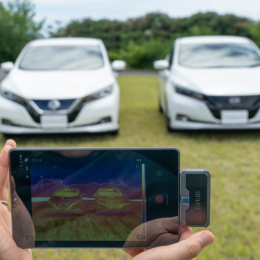 Nissan prueba tecnología de pintura fría