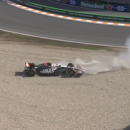 F1: el incidente de Hülkenberg que causó la bandera roja durante la FP2 en Zandvoort