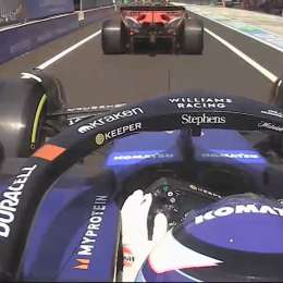 F1: así fue la primera salida a pista de Colapinto en el GP de Italia