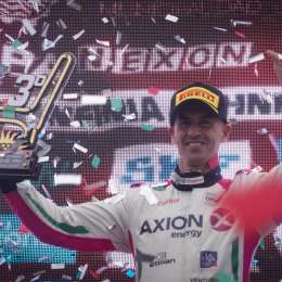 TC2000: la palabra de Pernía después de subirse al podio en Concordia