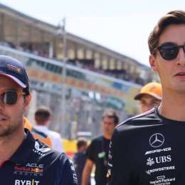 F1: Russell fue crítico y apuntó contra Checo Pérez luego del GP de Italia