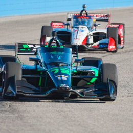 IndyCar: los sobrepasos que llevaron al auto N° 78 al podio en Milwaukee