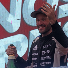 TC: Agustín Canapino prueba el Camaro en La Plata