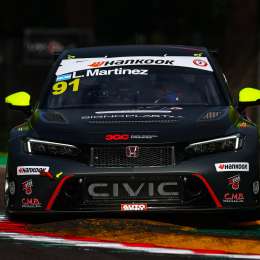 TCR Italy: Luciano Martínez completó la clasificación y se prepara para las finales en Imola