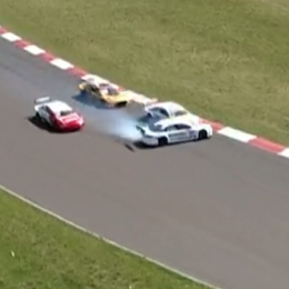 Top Race: ¡Josito Di Palma y Matías Rossi se tocaron en el arranque de la final!