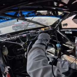 TN en Buenos Aires: el fuerte golpe de Leonel Pernía, desde la cámara a bordo