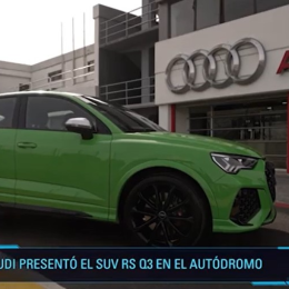 VIDEO: Audi mostró el flamante SUV RS Q3 en el Gálvez
