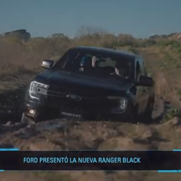 VIDEO: «La Ford Ranger Black está en la zona media, pero con un nivel de apariencia de tope de gama»