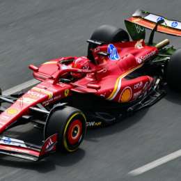 F1: Leclerc logró su cuarta pole consecutiva y Colapinto fue noveno para el GP de Azerbaiyán
