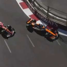 F1: Piastri se tiró y superó a Leclerc para ser el nuevo líder en el Gran Premio de Azerbaiyán