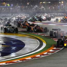 F1: anuncian tormentas eléctricas para el Gran Premio de Singapur