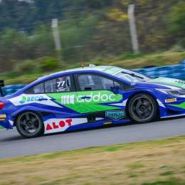 TC2000: Mariano Pernía prueba su Chevrolet en Buenos Aires