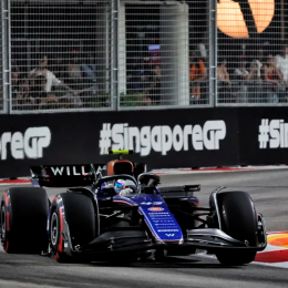 F1: Colapinto finalizó a milésimas de Albon en el GP de Singapur