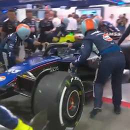 F1: Albon debió abandonar y Williams queda solo con Colapinto en Singapur