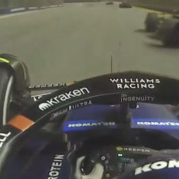 F1: Colapinto superó a Gasly y avanza en Singapur