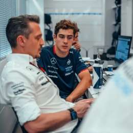 F1: "Probablemente haya sido la carrera más dura de tu vida", el mensaje del ingeniero a Colapinto