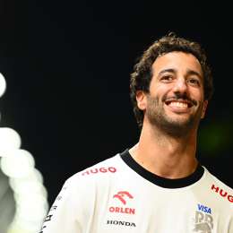 F1: Ricciardo no pudo contener la emoción después del Gran Premio de Singapur