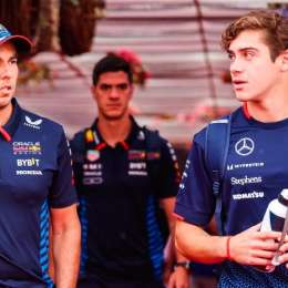 F1: Checo Pérez explicó cómo lidió con la gran defensa de Colapinto en Singapur