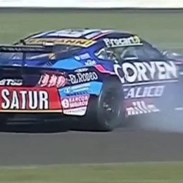 TC: Urcera fue al límite e hizo un trompo en el intento final de clasificación