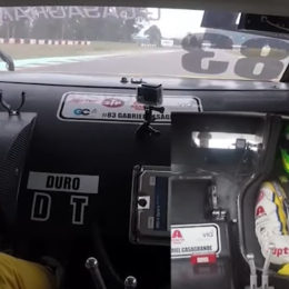 Serra y Mauricio contaron los secretos del 9 del Gálvez a bordo de un Stock Car