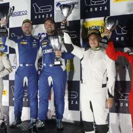 GT Sprint en Monza: Viel Bugliotti se subió al podio en la primera carrera de la GTC2P