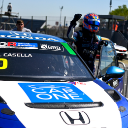 Casella, ganador de la segunda final del TCR South America: "Fue clave la largada"