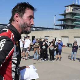 Keanu Reeves hizo su debut como piloto en Indianápolis