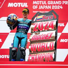 David Alonso, el primer Campeón del Mundo de Moto3 de la era Pirelli