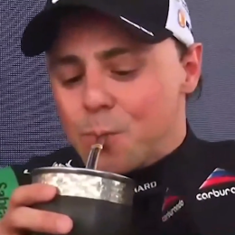 Felipe Massa probó el mate argentino ¿Le gustó?
