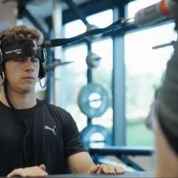 Así trabaja Colapinto su cuello para soportar la fuerza G durante las carreras de Fórmula 1